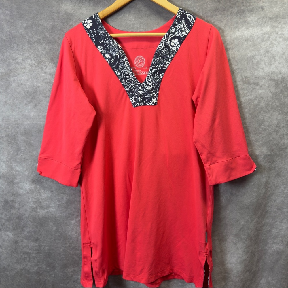 FullSand Solar Protection 50+ UPF Sun Tunic Coverup Size Large